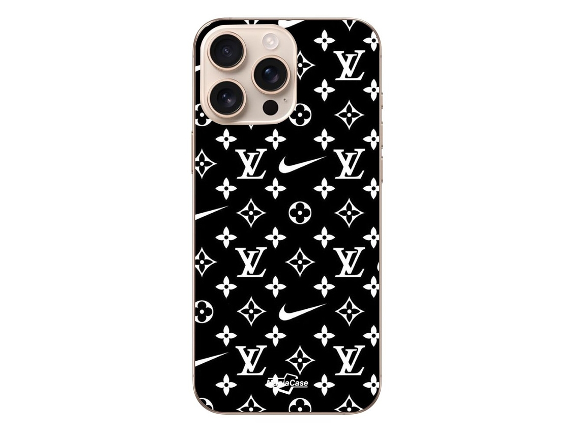 Capa Nike Louis Vuitton para iPhone 16 Pro MANIACASE Preto