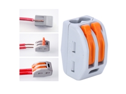 Laxiscreed Pct-212 Conector De Ligação Rápida Para Cablagem Com Portas Duplas