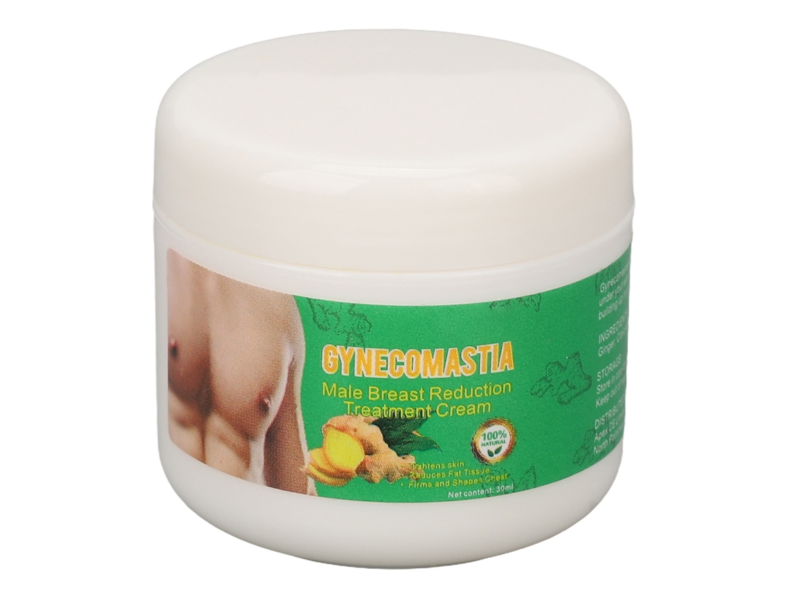 Creme Aperfeiçoado De Gengibre Para Tightening De Peito Masculino Contra Ginecomastia 30ml