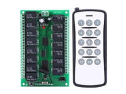 Hkj controlador Remoto Sem Fio Transmissor Switch Placa Receptora Relé 15 Canais Dc12v