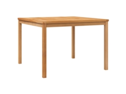 Dining Table, Dining Tables Vidaxl Marrom Teca (110 X 110 X 77 Cm)
