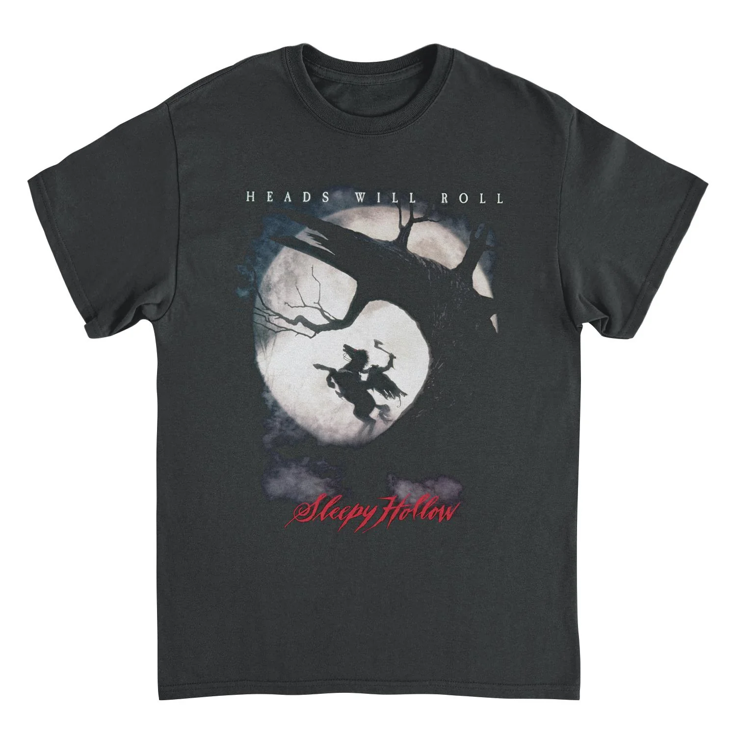 Unisex Adult T-shirt Rockinstone Sleepy Hollow Sleepy Hollow Heads Will Roll Blacksizes