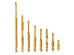 Set De 8 Brocas De Parafusadeira Magnéticas Ph2 Anti-deslizantes K5 Para Impacto Longas E Curtas