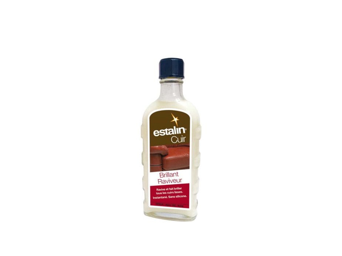 Raviveur Estalin 125ml Brilhante Preto Manutenção De Couro Liso