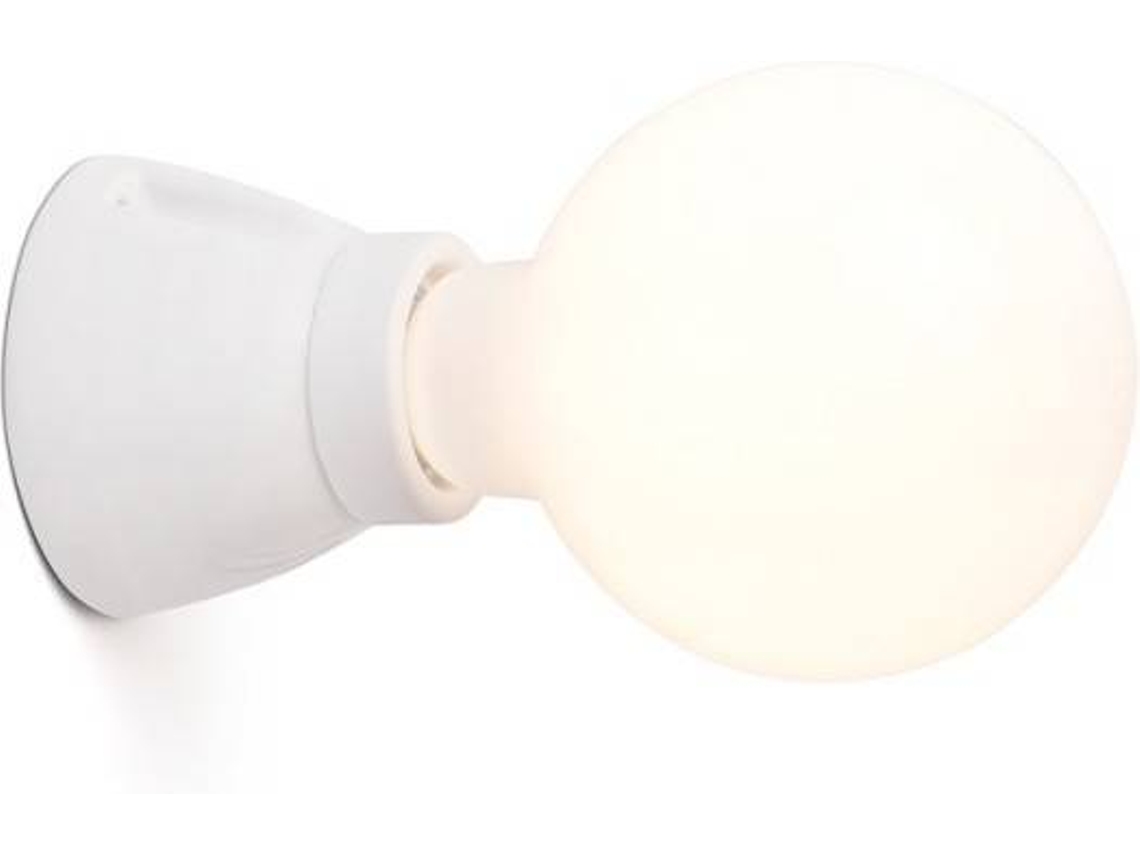 Aplique de Parede FARO BARCELONA Kera (Máx. 15W - Cerâmica - Branco)