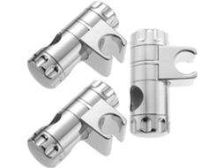 Conjunto De 3 Suportes Ajustáveis Para Chuveiro Garneck Com Função Rotação, Encaixe Universal Para Chuveiros Padrão