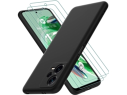 Capa Note Proteção Design Para Xiaomi Xiaomi Poco X5 5g/redmi Note 12 5g Hongwe. Silicone Textura Macia Anti-choque