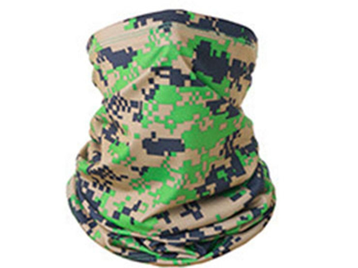 Cachecol Camuflado Militar Confortável, Máscara Facial, Faixa de Cabeça BRILVIBERA
