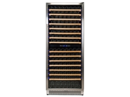 Cave de Vinho VINOBOX 300 Design 2T (300 Garrafas - Inox)
