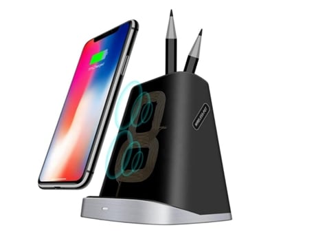 Carregador Sem para Apple, Samsung RADIODDITY Preto