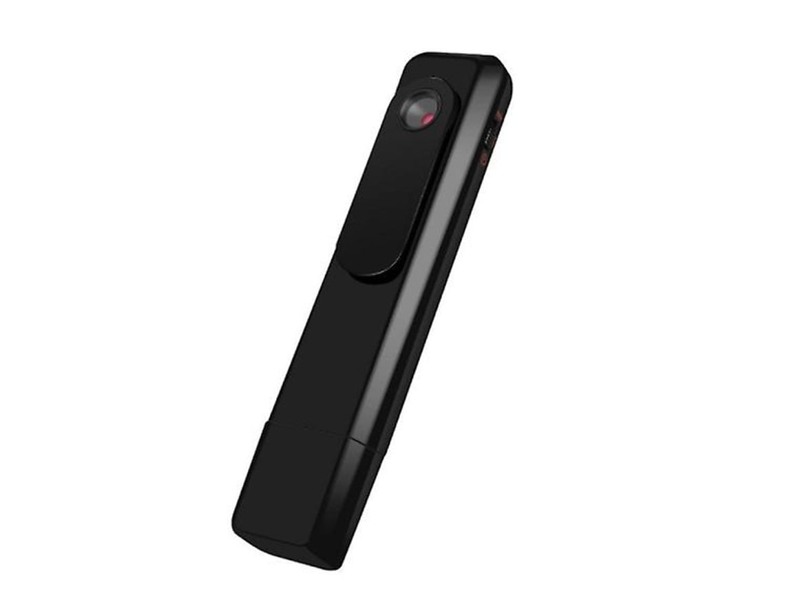 Lurelia Gravador De Vídeo Digital 32gb Com Usb Recarregável, Vídeo 1080p, Bateria De Longa Duração Para Reuniões, Palestras, Entrevistas - Preto