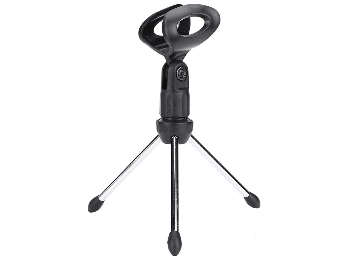Tripé Para Microfone De Mesa Portátil Ajustável Tripé De Pesca Clip Para Conferências E Reuniões