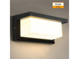 Luz De Parede Led Para Exterior, Luz De Jardim, Luz Para Exterior À Prova Dágua SUNNY SPACES (luz Quente)