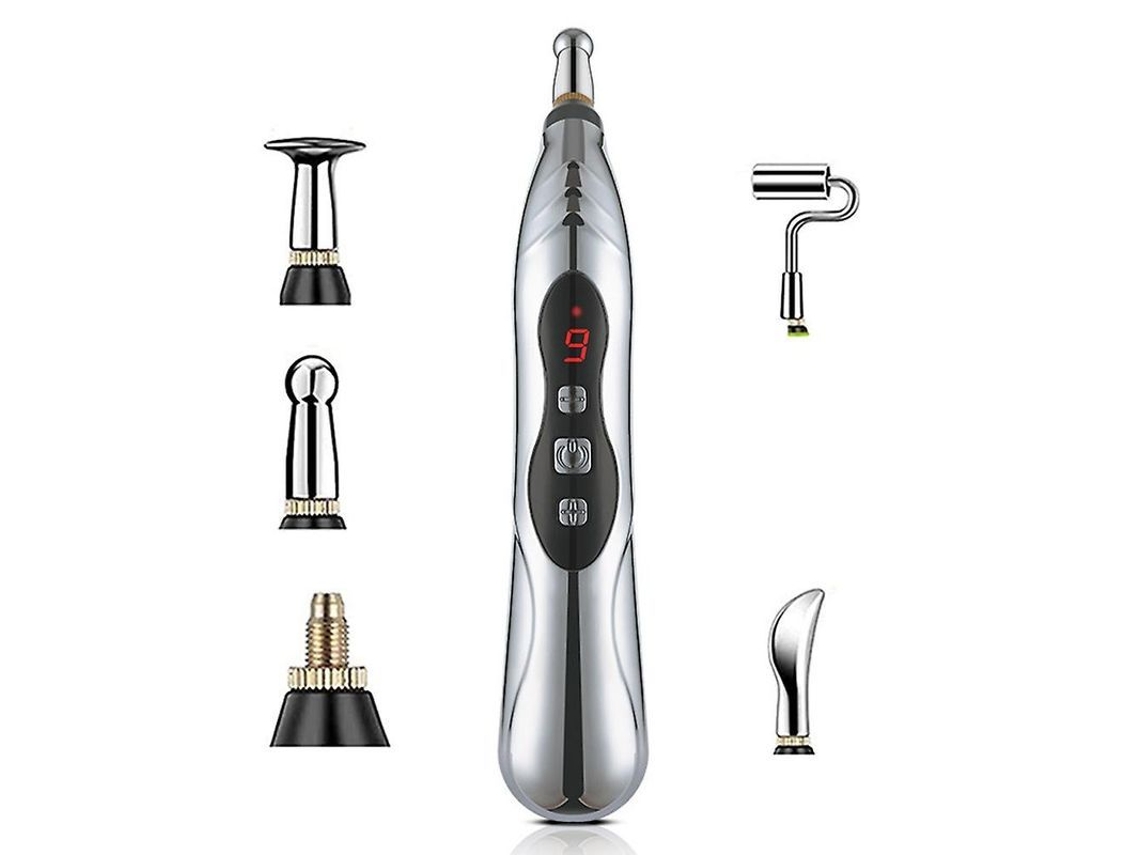 Pluma De Acupuntura Eléctrica Recargable Usb 2025, Alivio Do Dor, Massajador De Pontos De Acupuntura