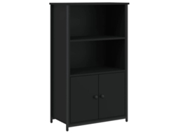 Highboard, Highboards Vidaxl Preto Madeira Processada (62 X 32 X 103.5 Cm)