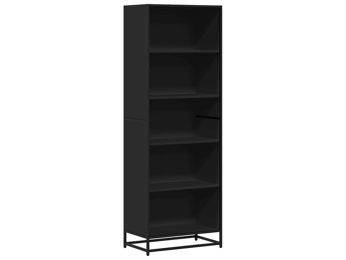 Prateleira 60x35x170,5 cm Derivados de Madeira Preto MAISON EXCLUSIVE