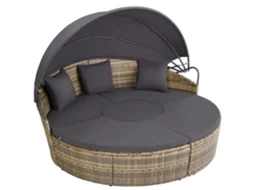 Ilha De Rattan Santorini Tectake