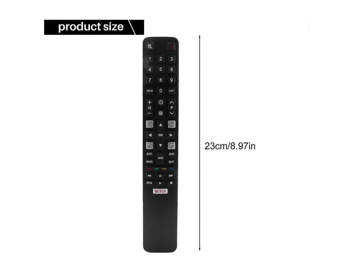 Controle remoto Yui2 RC802N para Smart TV 32S6000S 40S6000FS 43S6000FS U55P6006 U65P6006 U49P6006 U43Vayotoy
