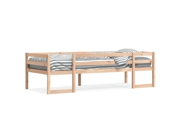 Kids' Bed Frame, Kids' Bed Frames Vidaxl Marrom Madeira De Pinho (75 X 190 Cm)