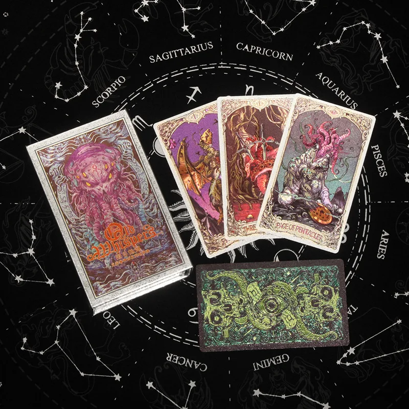 Cartas De Tarô De 7x12cm, À Prova D'água, Jogo De Tabuleiro Interativo Para Meninas.