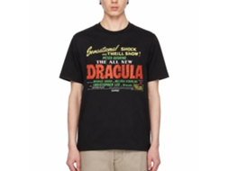Rockinstone Horror Movies Dracula Shock And Thrill Black Adult T-shirt Size:xxxl