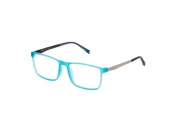 Armação de óculos masculina Police VPL258M543GRG (azul - plástico - 140 mm - Ø 54 mm)