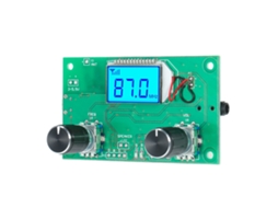 Módulo receptor FM digital sem fio com LCD retroiluminado, DSP PLL, 76,0-108,0 MHz, rádio estéreo compacto