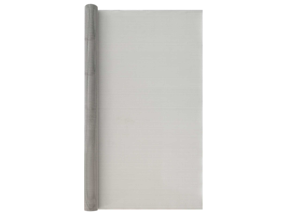Vidaxl Tela De Malha 120 X 1000 Cm 30 Mesh Aço Inoxidável 201 Prateado