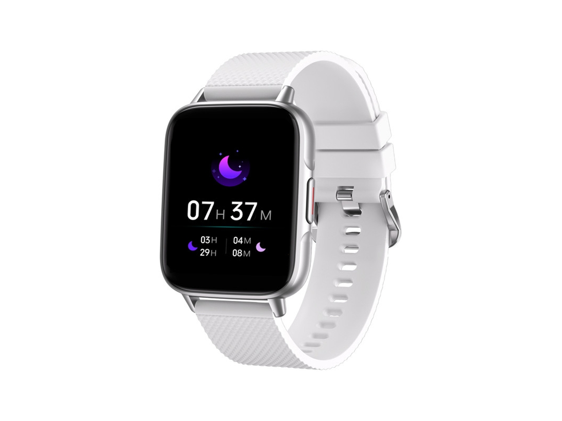 SHAH ARPAN Relógio Inteligente Fw02 Frequência Cardíaca Oxigênio no Sangue Chamada Bluetooth Assistente de Voz Branco