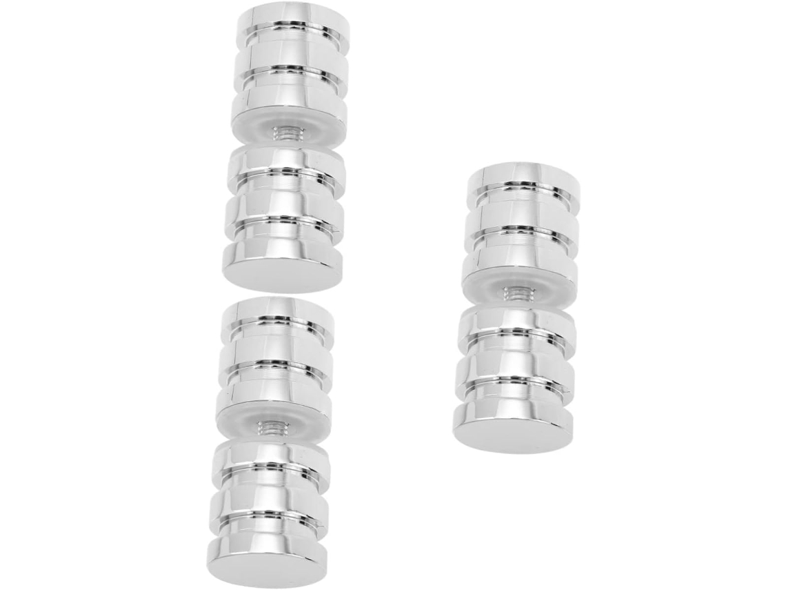 Conjunto De 3 Puxadores Práticos Para Porta Banheiro, Incluindo Puxador Para Box De Chuveiro