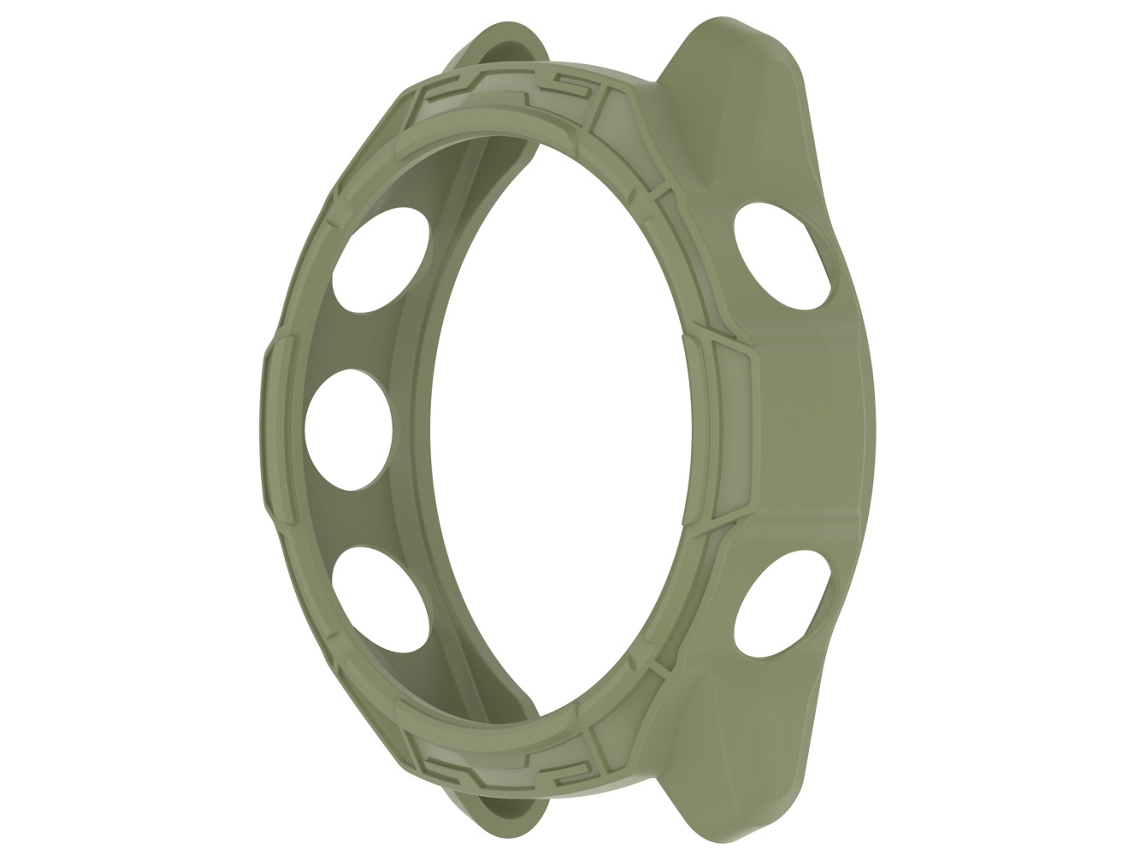 Capa Protetora Pc Compatível Com O Relógio Garmin Forerunner 970 Verde Hexinyigjly