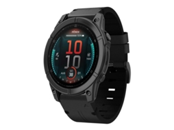 Bracelete para Garmin Fenix 8 Amoled XIAOMOYU em Couro com Fivela de Aço (26mm) Preto