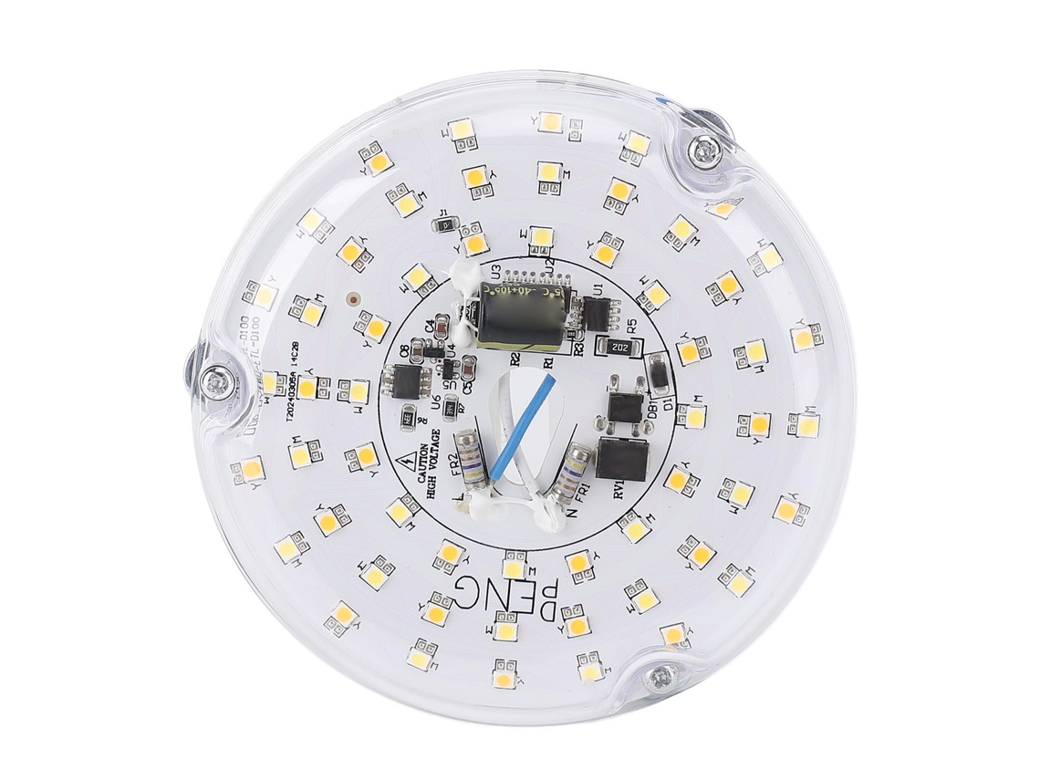 2026 kit de Substituição Led para Ventilador de Teto 4 Polegadas 15w 3cct 3000k 6000k Regulável 120v