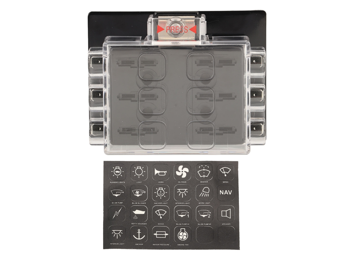 Kit de 360 fusíveis de vidro quick blow 250V para eletrodomésticos e automóveis S/MARCA