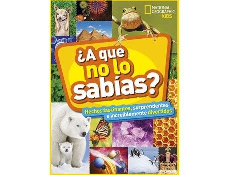 Livro ¿A Que No Lo Sabías? de Geographic National (Espanhol)