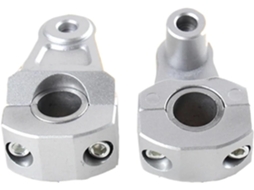 Adaptador para Elevação do Guidão de Motocicleta 22 Mm 7/8" Esses Elevadores Motocicletas Podem Girar Frente