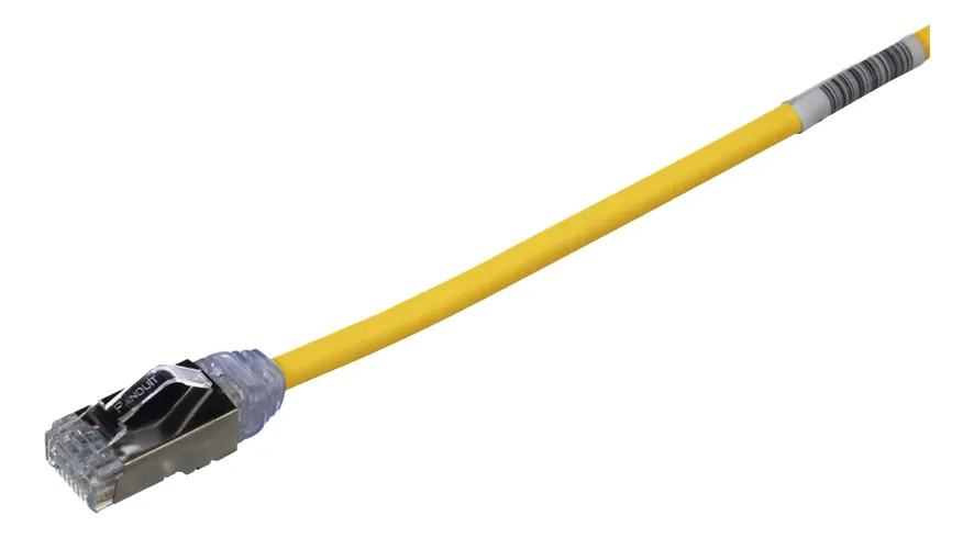 Cabo De Conexão Cat6a S/ftp Cm/ls0h 20cm Amarillo Stp28x0,2mylvayotoy
