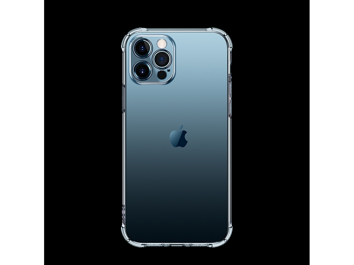 Capa Transparente Para Iphone 17 Pro, Resistente A Impactos, Com Cobertura Total, Feita De Silicone Macio E Com Amortecimento De Ar.