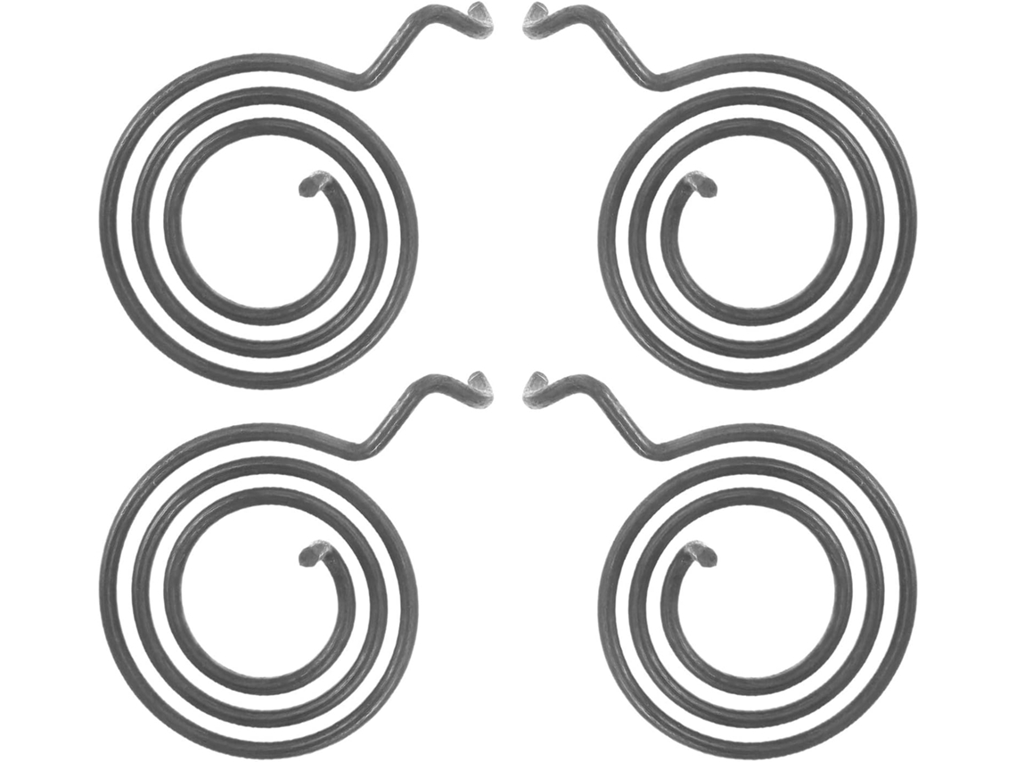 Conjunto De 4 Molas Giratórias De Ferro De 45,7 Cm (18 Polegadas)