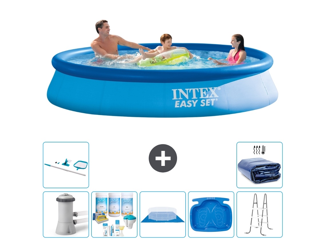 Intex Piscina Easy Set Redonda - 366x76 Cm - 8-peças S20245