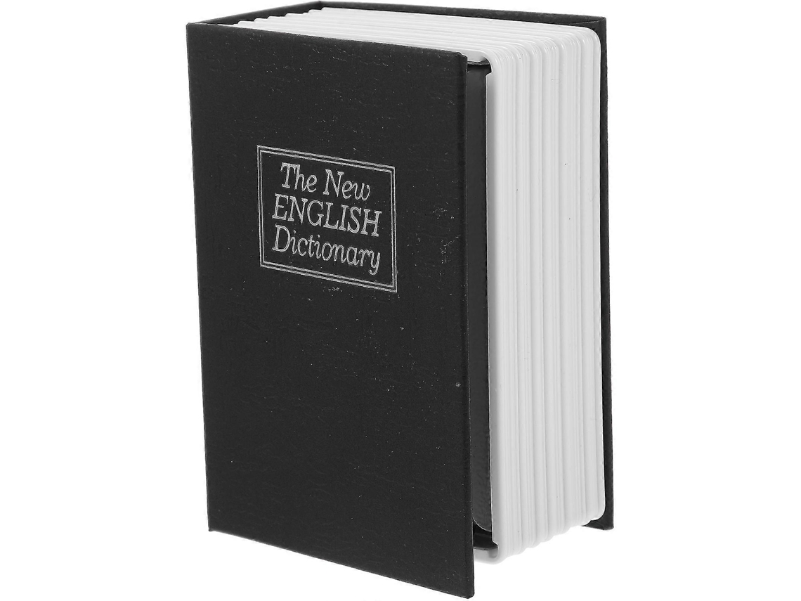 Cofrinho Formato Livro Moedas Pequeno Fechadura Sy