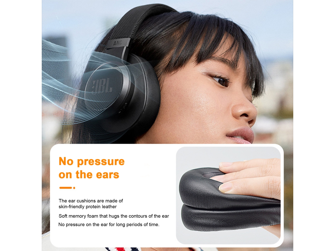Almofadas de ouvido Mali para JBL, substituição, preto