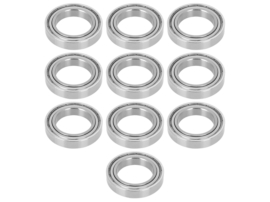 10pcs Rolamento S6907z Aço Inoxidável Rodízio Silencioso Para Skateboards Longboards Patins
