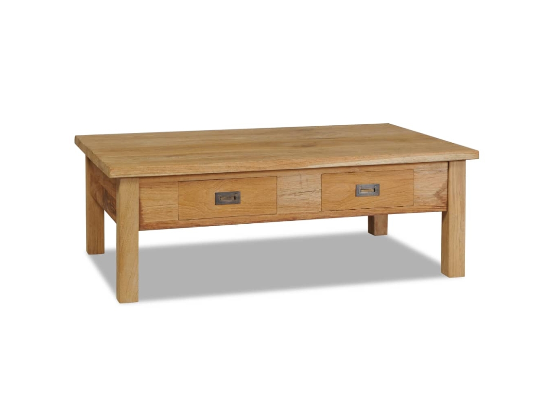 Coffee Table, Coffee Tables Vidaxl Marrom Teca