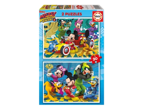 Puzzle Mickey & The Roadster Racers  (20 pcs)