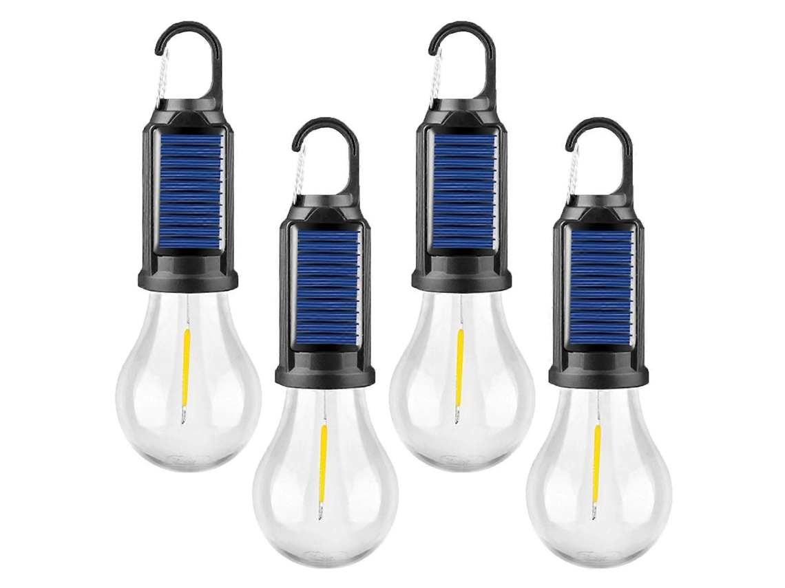 Pacote Com 4 Lanternas Led Recarregáveis ​​para Acampamento, Lanternas De Emergência Para Áreas Externas Com 3 Modos Olysi Shop