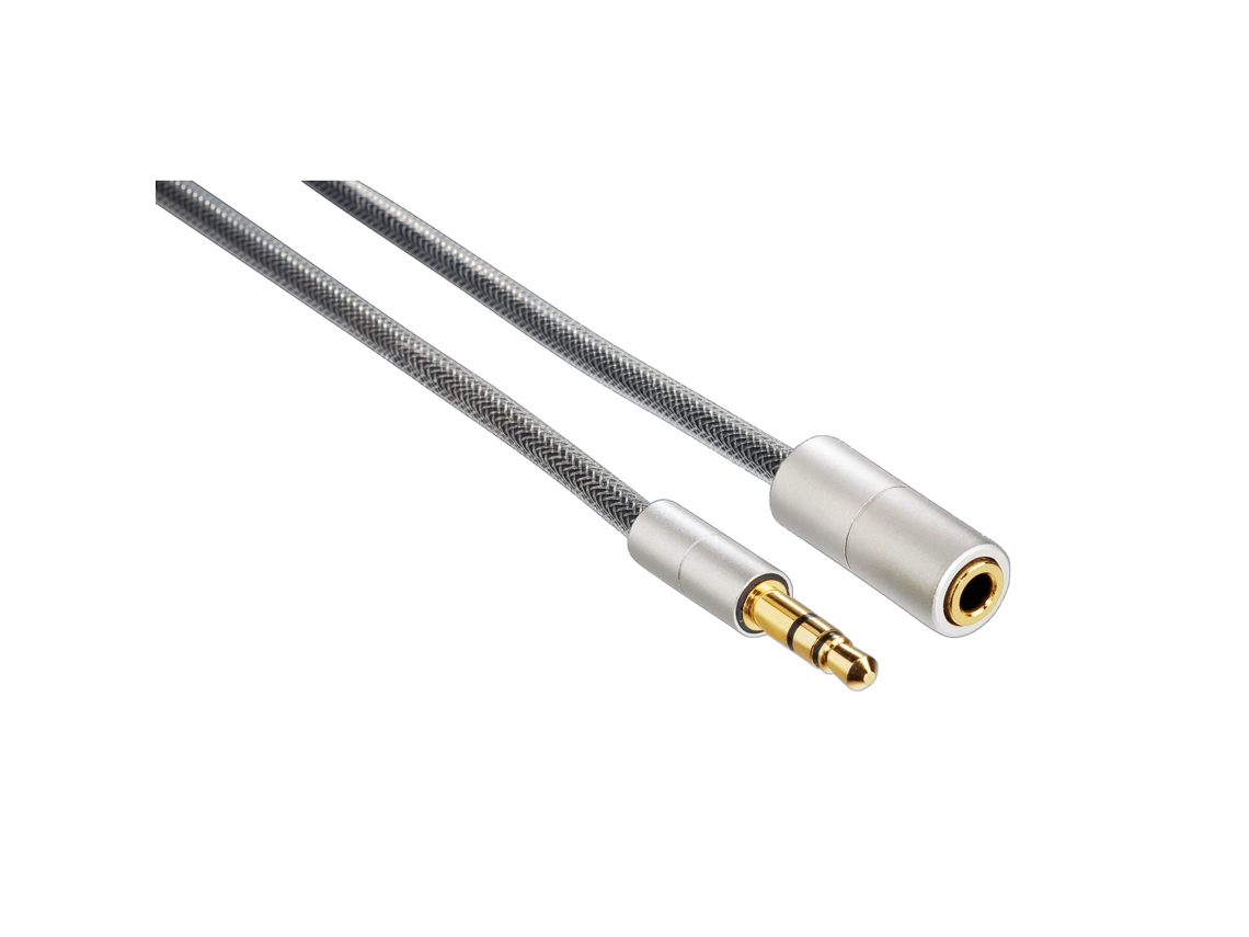 Cabo De Extensão Móvel Aluline 3,5 Mm Compatível Com Iphone, 2 M