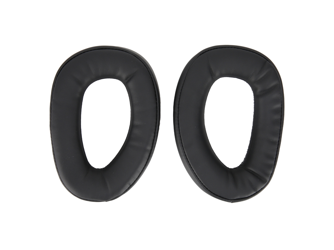 Almohadillas de Repuesto para Auriculares Sennheiser GSP 300, 302, 303 e 350, de Couro Sintético