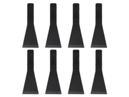 8 Espátulas de Nylon Resistentes Ao Calor para Panelas Antiaderentes Finais e Fortes para Assar e Cozinhar como Se Muestra