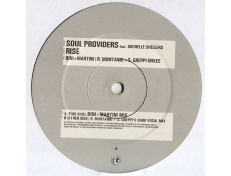 Vinil Rise, Soul Providers Feat. Michelle Shellers Azuli Records